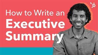 How to Write an Executive Summary - (Step by Step)