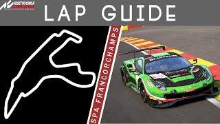 Spa Francorchamps Lap Guide - Assetto Corsa Competizione