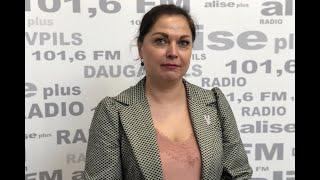 Alise Plus RADIO   Руководитель Daugavpils siltumtīkli Олеся Душкевич в программе Лицом к городу