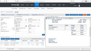 A Short Demo of Concur Invoice