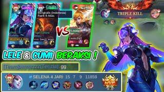 LAWAN FANNY GALAK ? LELE V.I.R.U.S dan CUMI BERAKSI ! CARA SELENA COUNTER FANNY - Mobile Legends