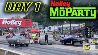 BIG MOPAR HORSEPOWER DRAG RACING | MOPARTY 2021 DAY 1