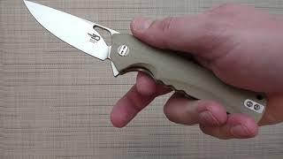 Нож MUSKIE Bestech Knives. Щука на карман.