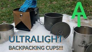 4 AWESOME cook cup options for backpacking (my Appalachian trail cook cup choice)