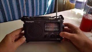 Kaito solar crank KA500 KA500L weather radio - Product Review