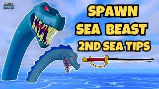 Spawn Sea Beasts FAST in 2nd Sea Blox Fruits