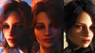 Fallout 4 - AGEMO'S GORGEOUS HEROINES - Cait, Curie And Piper Best Replacement Mod Ever