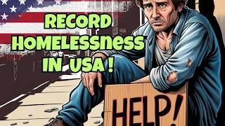 U.S. HOMELESSNESS HIT A RECORD HIGH IN 2024 | HOUSING CRISIS