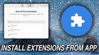 Extensions Manager | Browse and Install GNOME Extensions