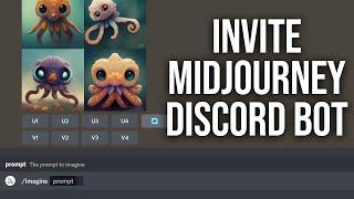 How to invite Midjourney Discord bot to Your Server?