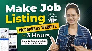 How to Make a Job Listing Website on WordPress (2025) | WP Job Manager Plugin Tutorial