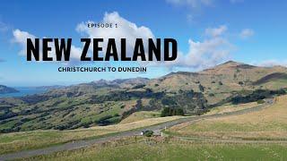 We quit our jobs to TRAVEL the world... first stop New Zealand! Ep.1 (Christchurch to Dunedin)