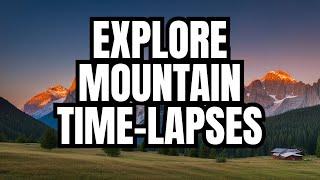 Experience the Beauty of Mountain Time-lapses | Exploring Creation Vids