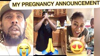 How my family and friends Reacted when I told them I was pregnant  #pregnancy #happiness #blowup