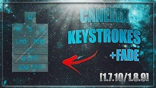 CHEATBREAKER KEYSTROKES v6 MOD! [1.7.10/1.8.9] (WITH FADE) - SHOWCASE + FREE DOWNLOAD!