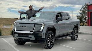 GMC Sierra EV Full Tour & First Drive! The King Of EV Pickup Trucks