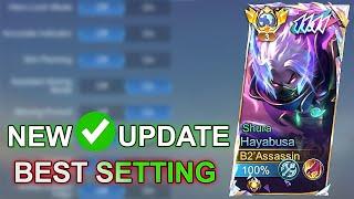 BEST SETTING NEW UPDATE!! WINSTREAK GOD HAYABUSA SOLO -Mobile Legends