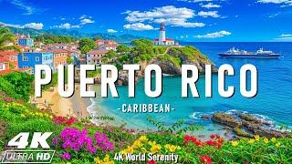 Puerto Rico 4K - The Ultimate Caribbean Getaway with White Sand Beaches & Jungle Adventures