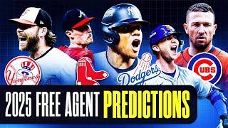 2025 MLB Free Agent Predictions