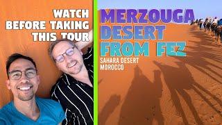 A Magical Trip to Merzouga Desert from Fez | MOROCCO | The Planet V [4K]