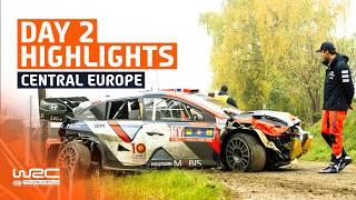 Day 2 Highlights | WRC Central European Rally 2024