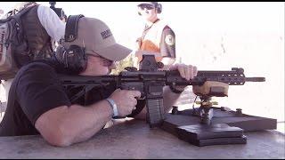 SHOT SHOW 2015 RANGE DAY - H&K MR556 and HK45