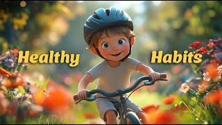 Learn Healthy Habits with Fun - Kid's Song from TOTSTARS #healthyhabbits #nurseryrhymes