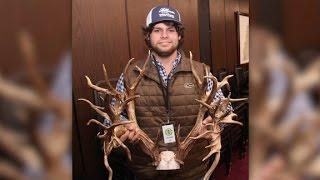 Hunter lands potential world-record deer