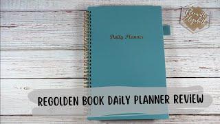 Regolden Book Daily Planner Review 