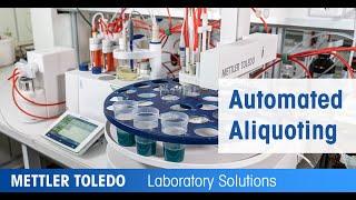 Automated Titration with Automated Liquid Aliquoting