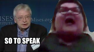 Hoppe uses "So To Speak" to physically remove TrigglyPuff