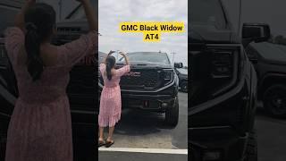 Taller then me #gmc #at4 #black #widow #truck #usa #viral #shorts