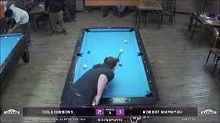 COLE GIBBONS vs ROBERT NIEMEYER - SILVER STAR SALOON - TABLE 19 | EvoSports