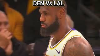 NUGGETS vs LAKERS Highlights #highlights #nba #basketball NOV 23 2024