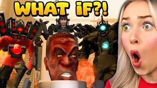 WHAT IF G MAN DIES TO THE TITANS?! Skibidi Toilet What Ifs? (fan made)