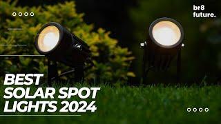 Best Solar Spot Lights 2024  Top 5 Solar Landscape Spotlights Review