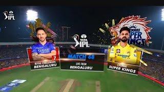 RCB VS CSK | FULL MATCH HIGHLIGHTS 2024 | match 68 #viratkohli #dhoni