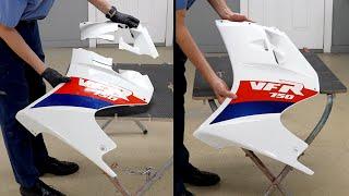 Honda VFR750 Interceptor Fairing Repair