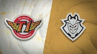 SKT vs G2 | Semifinal Game 1 | World Championship | SK Telecom T1 vs G2 Esports (2019)