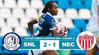 Atletico San Luis Femenil vs Necaxa 2-1 Resumen Goles 2024