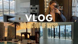 Vlog  12 hours in Miami... am I leaving NYC??