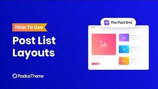 How To Create Post List Layouts With The Post Grid & Gutenberg