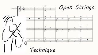 Open Strings for Strings Orchestra. Play Along. Open Strings Orchestra. Violin Sheet Music.