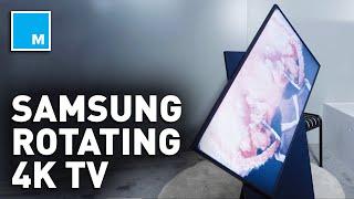 Samsung's New Vertical 4K TV ROTATES | CES 2020