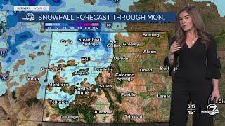 Mid-50s, mostly sunny in Denver metro this weekend