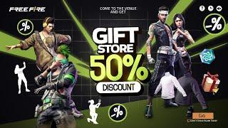 Gift Store 50% Discount Event Free Fire|Next Discount Event Bangladesh Server |Free Fire New Event