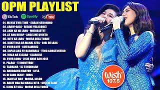 SARAH GERONIMO ️BAGONG OPM HUGOT WISH 107.5 PLAYLIST 2023BEAUTIFUL OPM LOVE SONGS