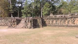 The Elephant Terrace at Angkor Thom Ethiopia