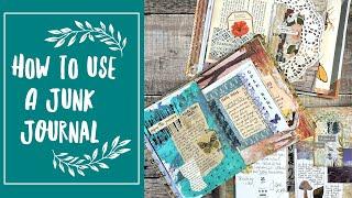 How To Use a Junk Journal