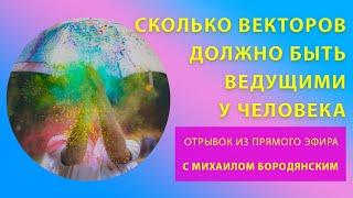 Сколько векторов должно быть ведущими у человека?